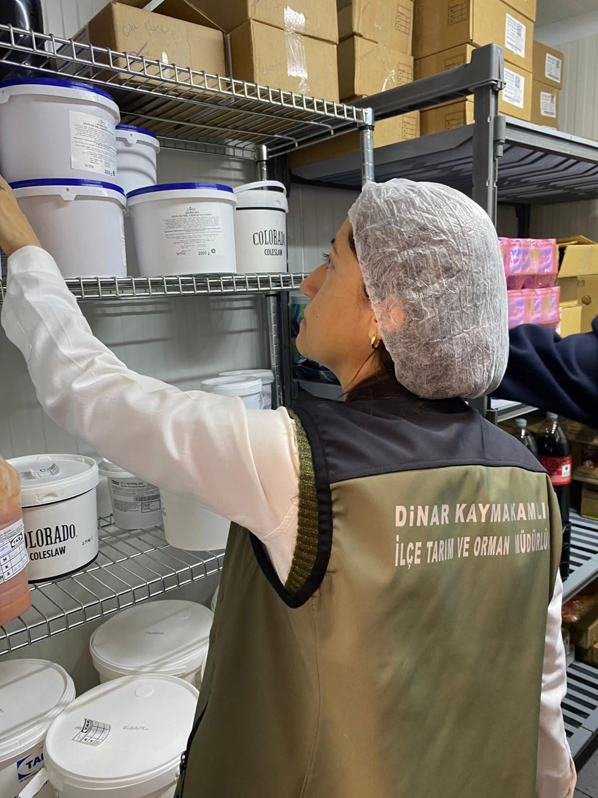 Dinar'da Güvenilir Gıda İçin Denetimlerimiz Devam Ediyor