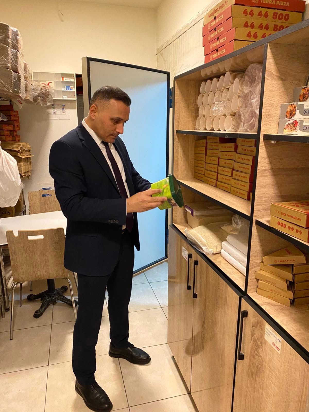 Dinar'da Güvenilir Gıda İçin Denetimlerimiz Devam Ediyor