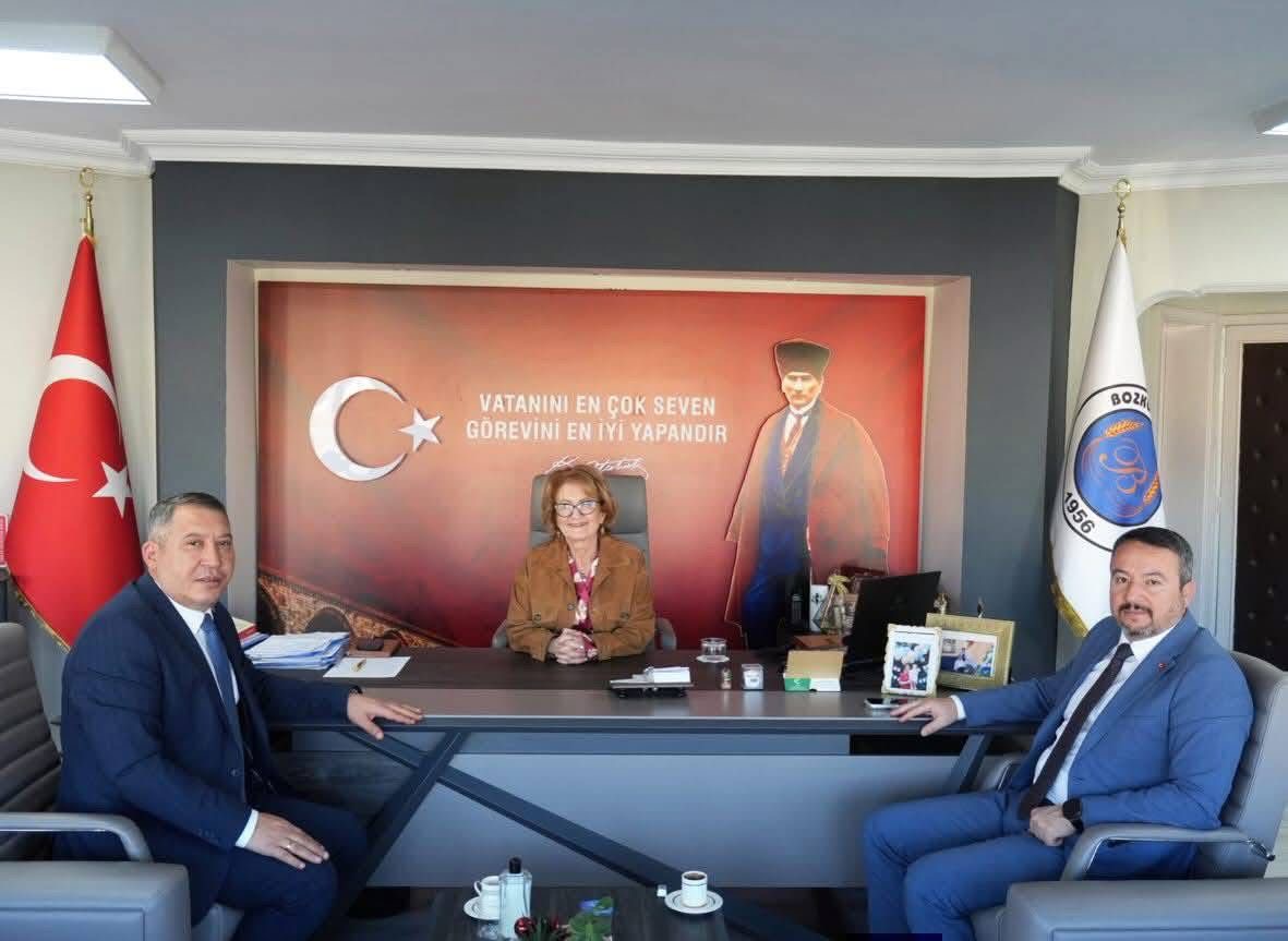 Başkan Topçu ve Başkan Öztaş’tan Denizli’de Belediye Başkanlarına Ziyaret