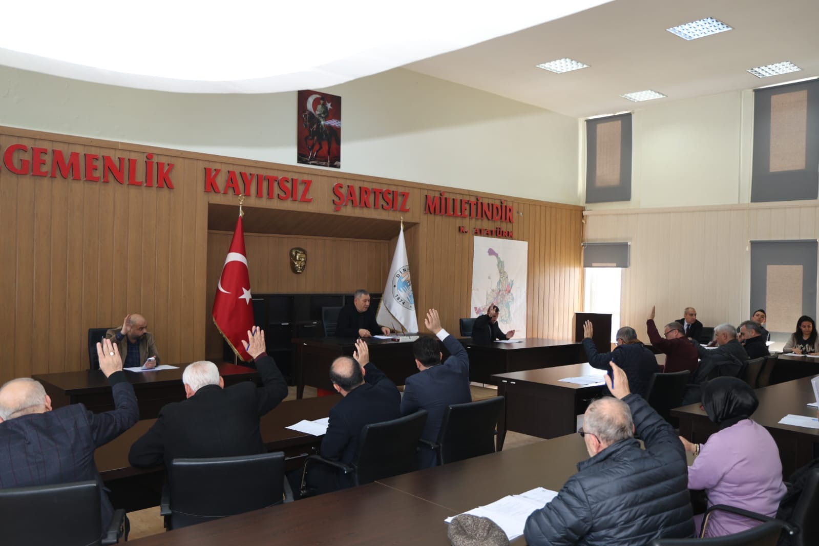 Dinar Belediyesi Mart Ayı Meclis Toplantısı Gerçekleşti