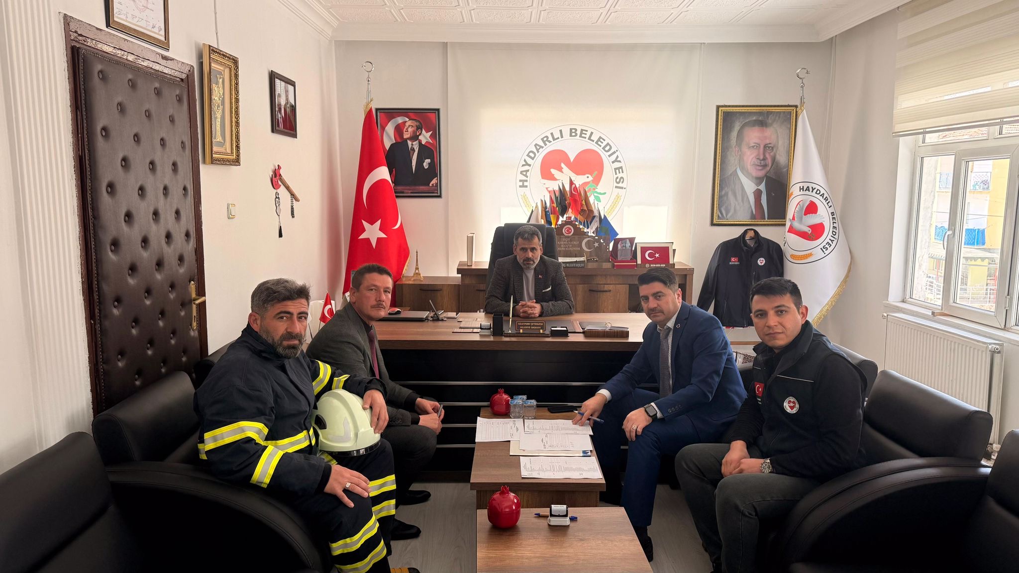 İLÇEMİZ BELEDİYELERİ ZABITA VE İTFAİYE TEŞKİLATLARI DENETLENDİ