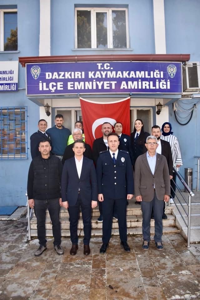 Dazkırı Belediye Başkanı Fatih Çiçek, Polis Haftasını Kultadı
