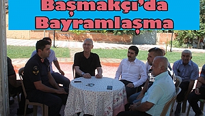 Afyon Başmakçı'da Bayramlaşma