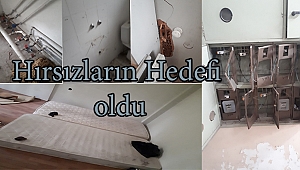 Dinar’da Hırsızların Hedefi  Oldu