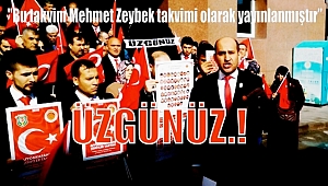 "Bu Takvim Mehmet Zeybek Takvimi olarak yayınlanmıştır”