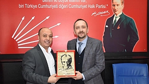 Başkan Taylan CHP İlçe Başkanlarını Ziyaret Etti