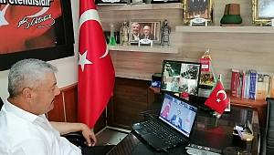 Başkan Cengiz Güçlü, Bakan  Bekir Pakdemirli ile video konferans Yaptı