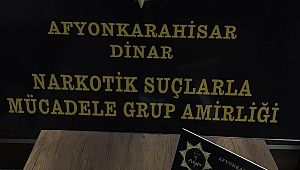 Dinar'da Eroin Yakalandı