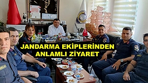 Dinar Jandarma Ekiplerinden Anlamlı Ziyaret