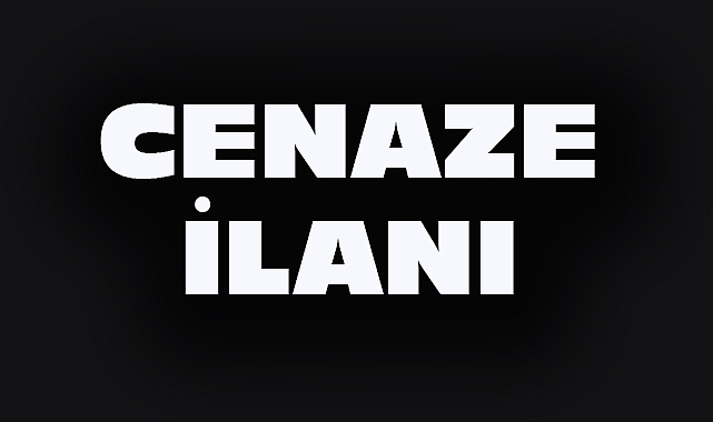 Dinarda Cenaze İlanı