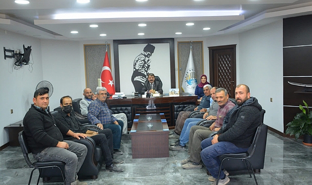 Başkan Nihat Sarı Eski Sanayideki Dükkanlara İçme Suyu