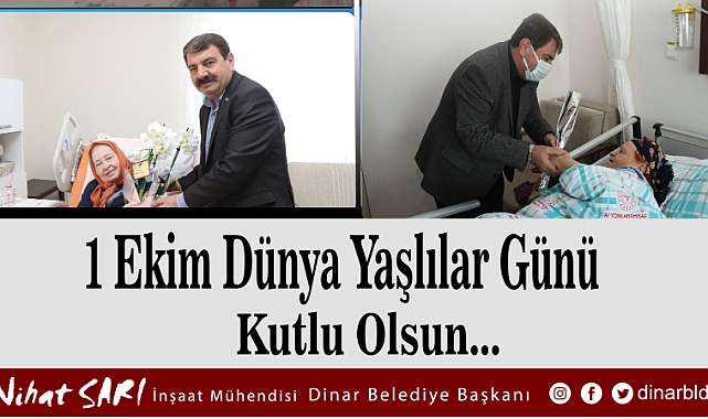 Belediye Başkanı Nihat Sarı’dan Yaşlılar Günü Mesajı