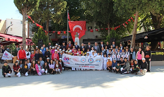 Dinar’da Spor Haftası Kutlandı