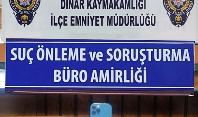 DİNAR EMNİYETİ, SUÇLULARA GÖZ AÇTIRMIYOR
