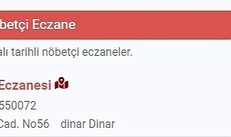 Dinar Nöbetçi Eczane