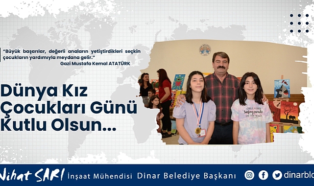Dünya Kız Çocukları Günü Mesajı
