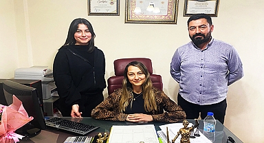 Isparta'da Yeni Avukat Fadime Öztürk'e Ziyaret