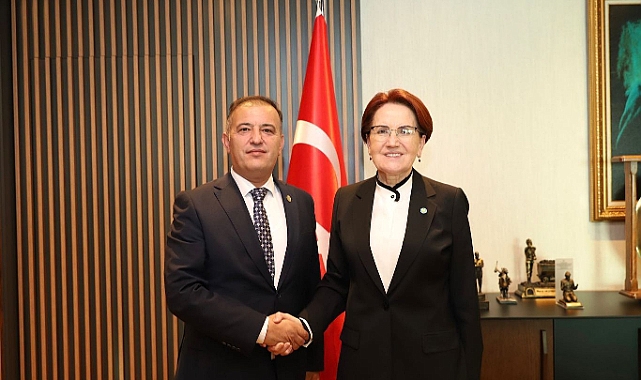 Oktay Sayın İYİ Parti Genel Başkanı Meral Akşener'i Ziyaret Etti