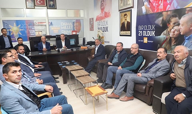 Ak Parti Dinar'da Toplantı Yaptı