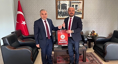 Başkan İsmail Taylan’dan Kaymakam Kemal Duru’ya Ziyaret