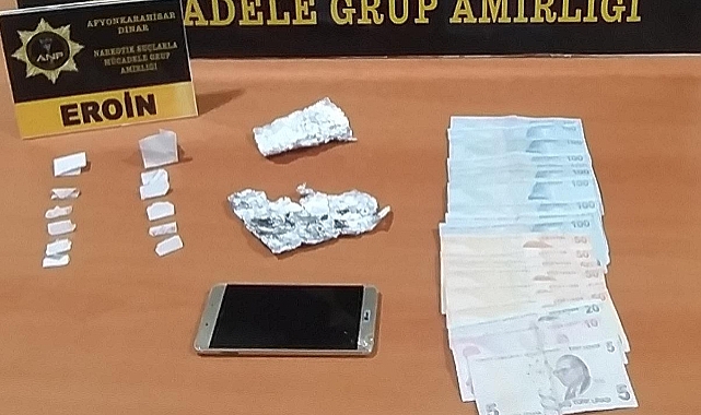 Başmakçı'da Uyuşturucu Ticareti