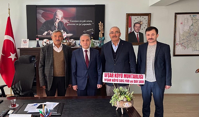 Dernek'den Kaymakama Ziyaret