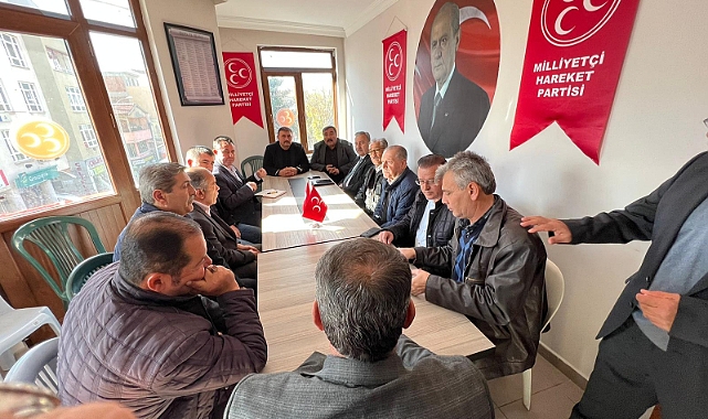 Dinar MHP’de Toplantı Yapıldı