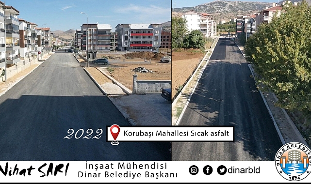 Korubaşı Mahallemizde güzel hizmetlere imza attık 