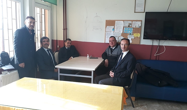 Milli Eğitim Müdürü Ufuk Taşbaş Okul Denetiminde