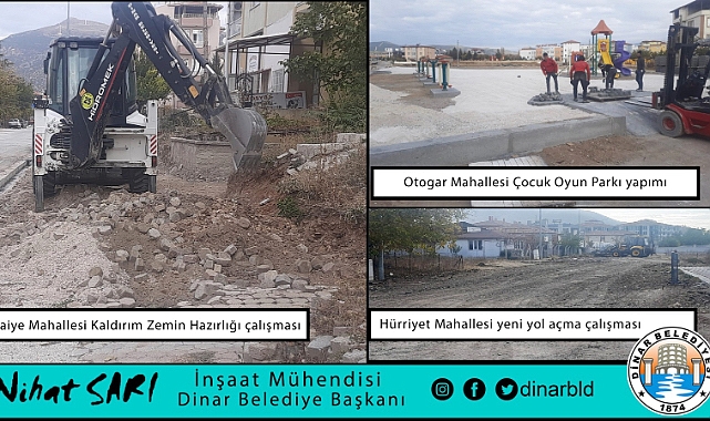 Şehrimiz için gece gündüz çalışıyoruz