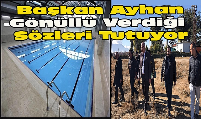 Başmakçı’ya Kapalı Yüzme Havuzu Yapılacak