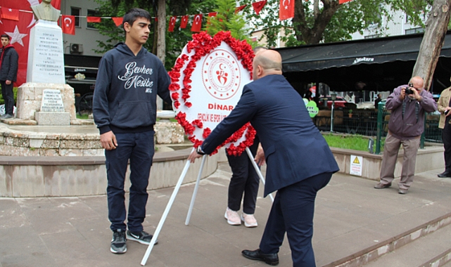 Dinar'da 19 Mayıs  Coşkuyla Kutlandı