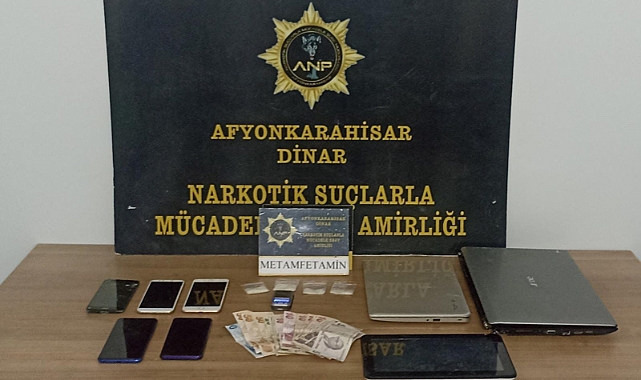 Dinar'da Uyuşturucu Yakalandı