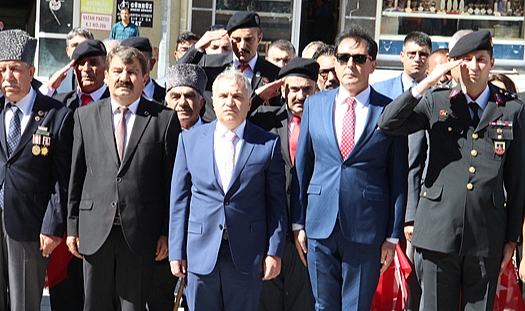 Dinar'da Gaziler Günü  Kutlandı