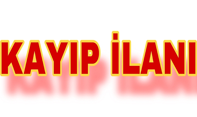 Kayıp İlanı 