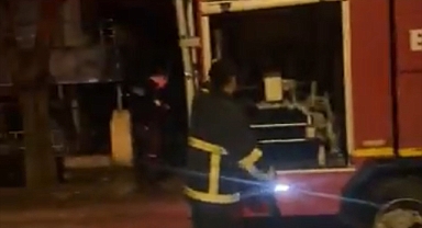 Yaşlı Amca Yangın Çıkan Evden Son Anda Kurtuldu 
