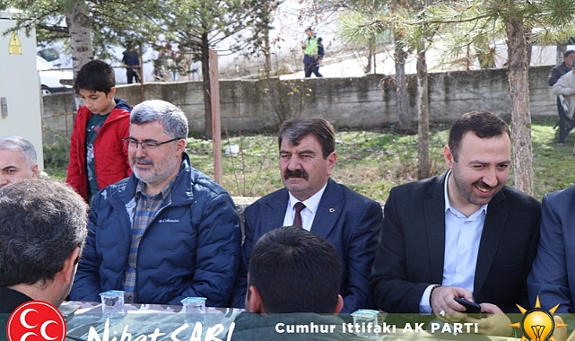 Belediye Başkanı Nihat Sarı, Afşar Köyü Ağaç Bayramı'na katıldı