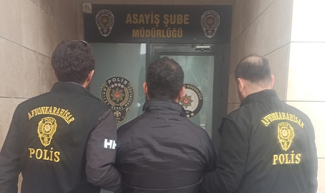 Afyonkarahisar İl Emniyet Müdürlüğü, Hapis Cezası Bulunan Şahsı Yakaladı