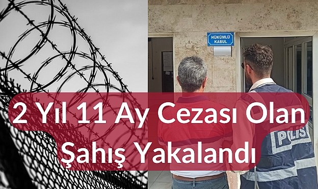 Polis Cezası Olan Şahsı Yakaladı
