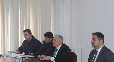 KAYMAKAM DURU BAŞKANLIĞINDA KHG BİRLİK ve GÜVENLİK TOPLANTISI GERÇEKLEŞTİRİLDİ