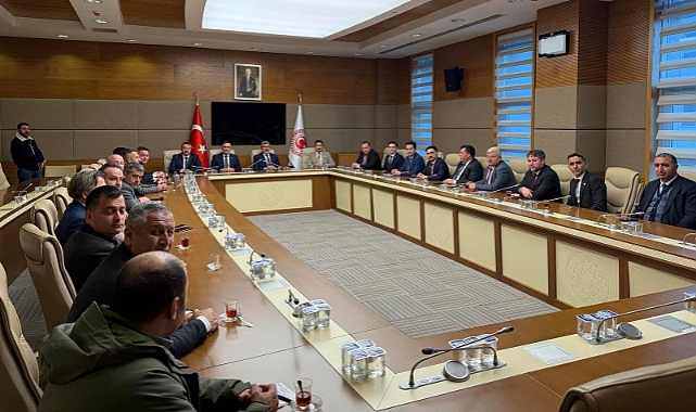 Dazkırı Belediye Başkanı Fatih Çiçek, TBMM'de AK Parti Milletvekillerini Ziyaret Etti