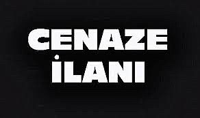Dinar'da Cenaze İlanı