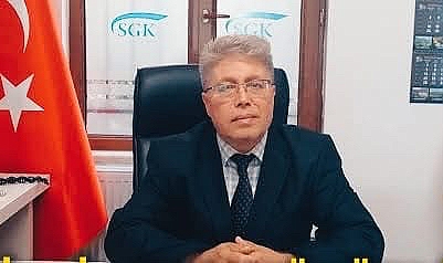 Dinar'da Eski Müdür Bünyamin Arslaner Kalp Krizinden Vefat Etti