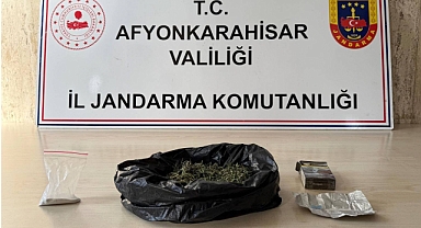 Afyonkarahisar’da Şüpheli Üzerinde 3 Farklı Madde Bulundu!