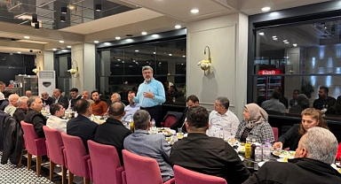 Ali Özkaya, Dinar İlçe Başkanlığı'nın Sahur Programına Katıldı