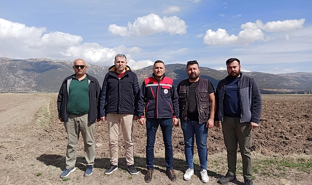 Dinar’da Şeker Pancarı Ekimi Başladı
