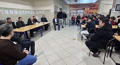 KAYMAKAM DURU, İFTARINI FEN LİSESİ ÖĞRENCİLERİMİZLE YAPTI 