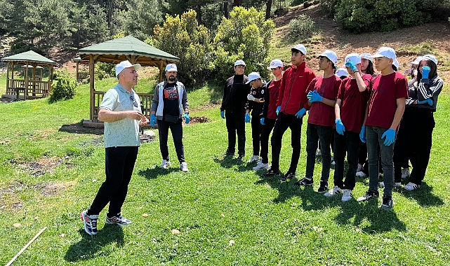 Dinar MTAL’den Norgas Tabiat Parkı’nda Anlamlı Temizlik Etkinliği