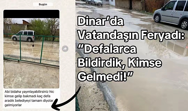 Vatandaşın Feryadı: “Defalarca Bildirdik, Kimse Gelmedi!”