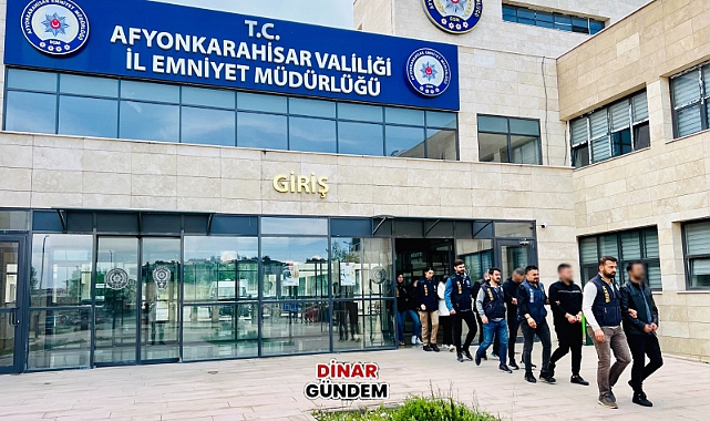 Afyonkarahisar Merkezli Dolandırıcılık Operasyonunda 13 Kişi Tutuklandı